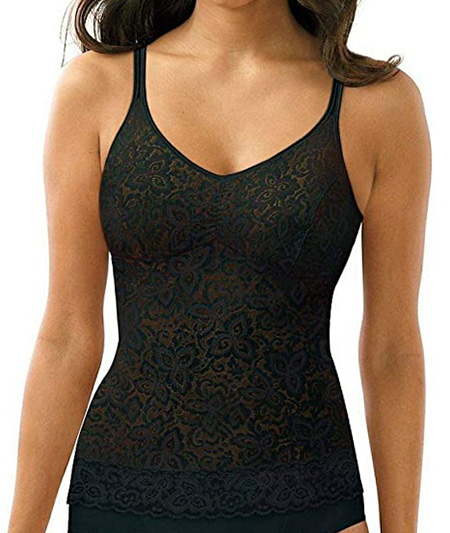 Bali Firm Control Lace ’N Smooth Shaping Cami | 40plusstyle.com
