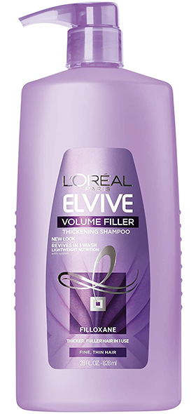 L'Oréal Paris Elvive Volume Filler Thickening Cleansing Shampoo | 40plusstyle.com