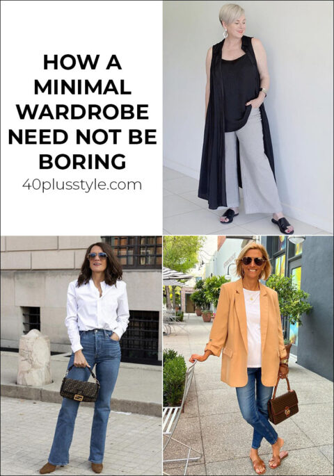 How a minimal wardrobe need not be boring - look better with less