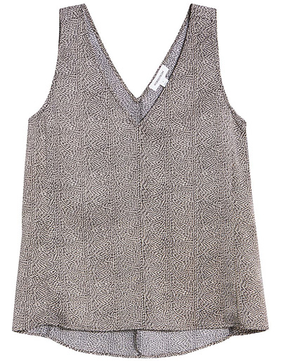 Nordstrom V-Neck Tank Top | 40plusstyle.con
