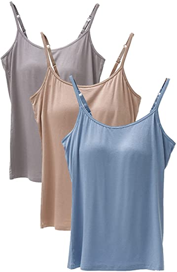 ANYFITTING Camisole with Built in Padded Bra | 40plusstyle.com