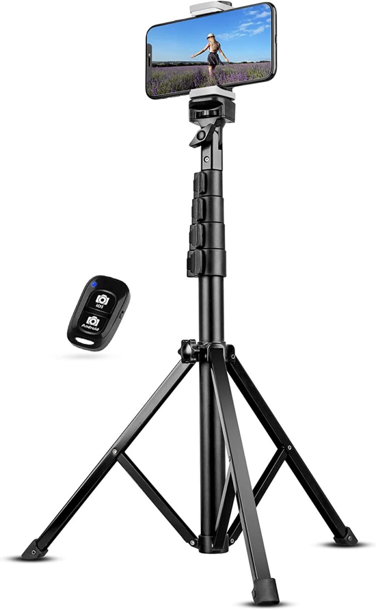 UBeesize 60" Extendable Tripod Stand with Bluetooth Remote | 40plusstyle.com