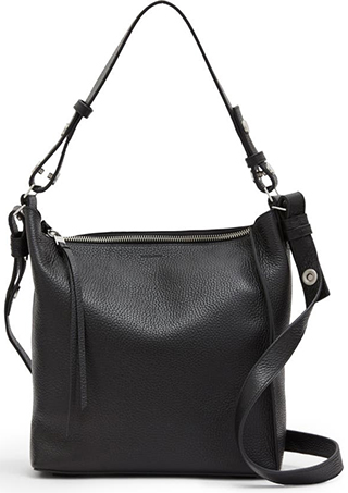 Accessories in the Nordstrom Anniversary Sale - AllSaints Kita Leather Shoulder/Crossbody Bag | 40plusstyle.com