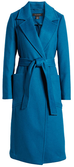 Nordstrom Anniversary Sale - Halogen Belted Wool Blend Coat | 40plusstyle.com