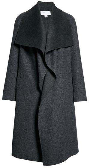 Nordstrom Anniversary Sale - Nordstrom Signature Textured Double Face Wool & Cashmere Coat | 40plusstyle.com