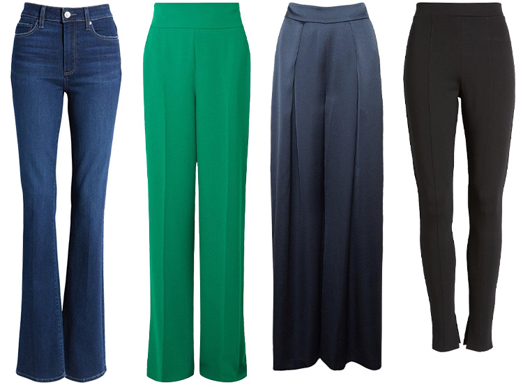 Pants and Jeans for classic fashion style | 40plusstyle.com