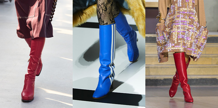 Winter boot trends 2022 - Colorful boots | 40plusstyle.com