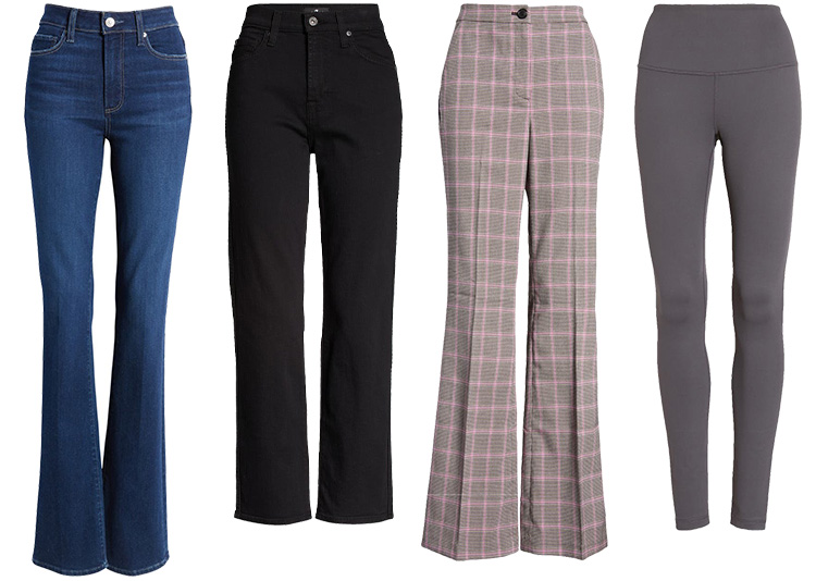Nordstrom anniversary sale bottoms for the fall 2022 capsule wardrobe - jeans and pants | 40plusstyle.com