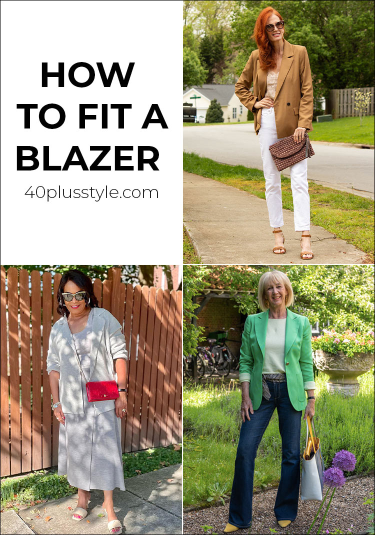 How to fit a blazer | 40plusstyle.com