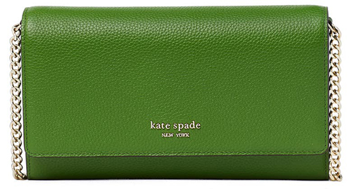 Accessories in the Nordstrom Anniversary Sale - Kate Spade New York Roulette Leather Wallet on a Chain | 40plusstyle.com
