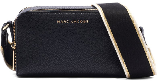 Marc Jacobs Leather Crossbody Bag | 40plusstyle.com