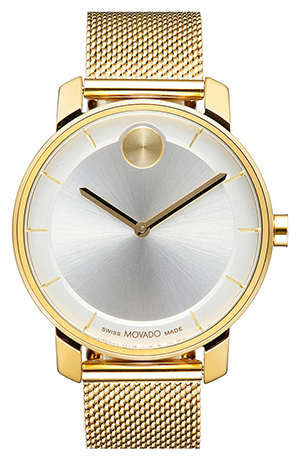Accessories in the Nordstrom Anniversary Sale - Movado Bold Mesh Strap Watch, 34mm | 40plusstyle.com