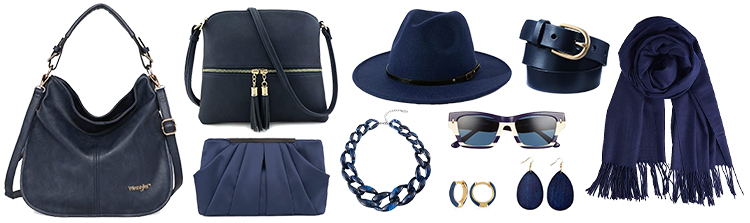 navy accessories | 40plusstyle.com