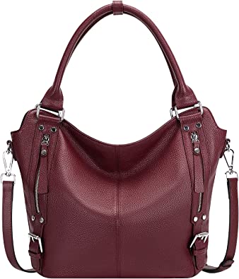 OVER EARTH Leather Hobo Bag | 40plusstyle.com
