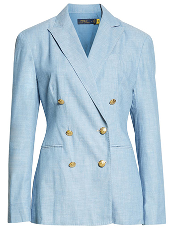 Womens suit jacket button on sale rules