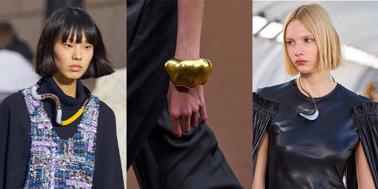 Accessories trends 2022 - Sculptural jewelry | 40plusstyle.com