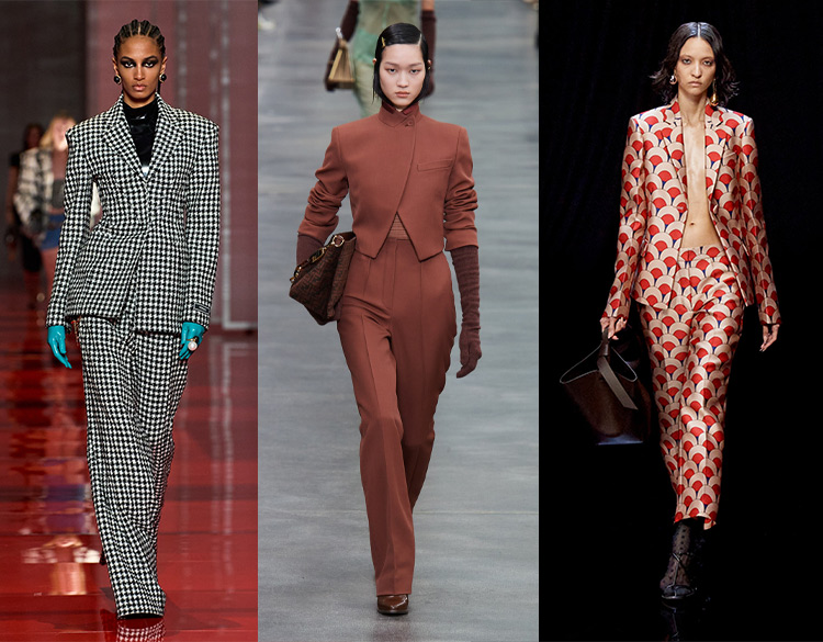 Fall 2022 fashion trends - sharp suits | 40plusstyle.com