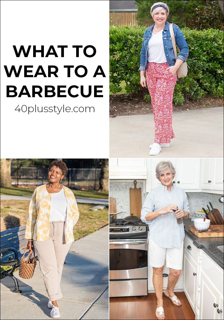 Outfits to wear to a BBQ | 40plusstyle.com