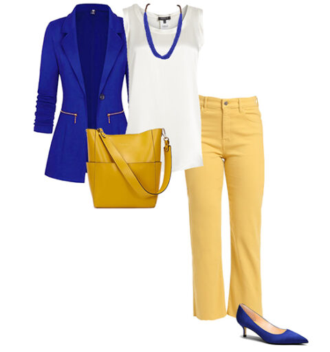 How to wear yellow - different ways and color combinations