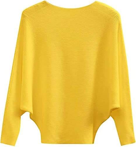 EDSTAR Batwing Sleeves Sweater | 40plusstyle.com