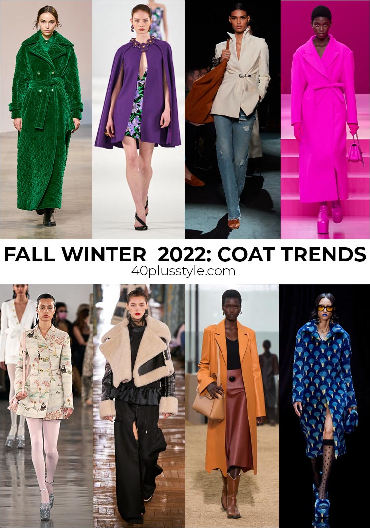 winter coat trends 2022 - best coats for fall winter 2022 - 40+style