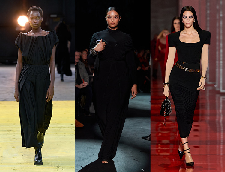 fall winter 2022 color trends: black | 40plusstyle.com