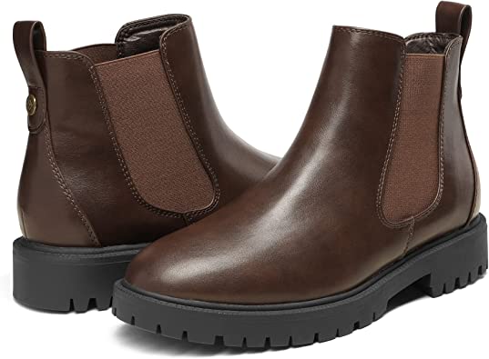 DREAM PAIRS Chelsea Boots | 40plusstyle.com