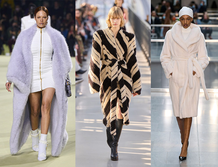 FW coat trends 2022 - faux fur | 40plusstyle.com