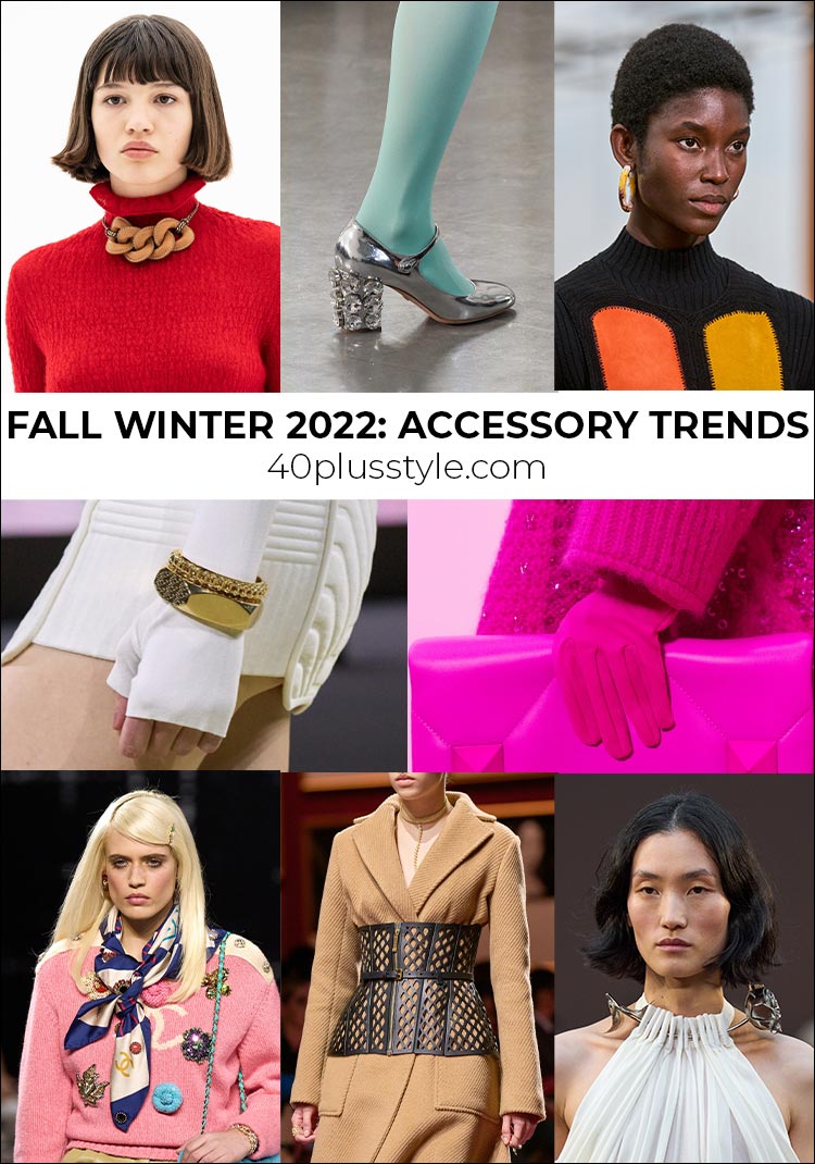 Accessories trends 2022: jewelry for fall and new accessory trends to try | 40plusstyle.com