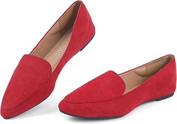 Shoes with arch support - MUSSHOE Pointed Loafers | 40plusstyle.com
