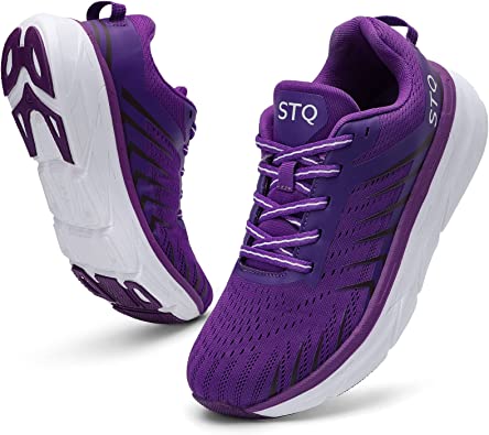 STQ Running Shoes with arch support | 40plusstyle.com
