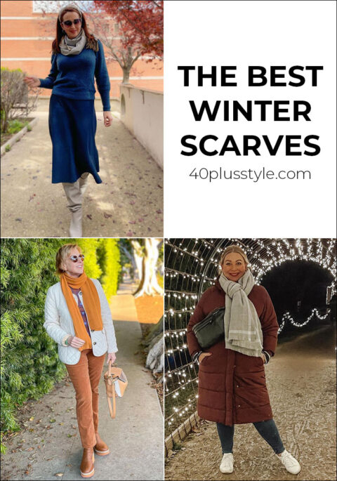 Best winter scarves for women & how to style them - 40+style
