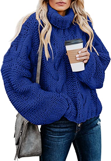 Dokotoo Cable Knit Turtleneck Sweater | 40plusstyle.com