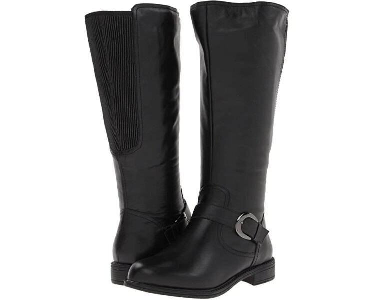 David Tate Branson Extra Wide Shaft Boots | 40plusstyle.com
