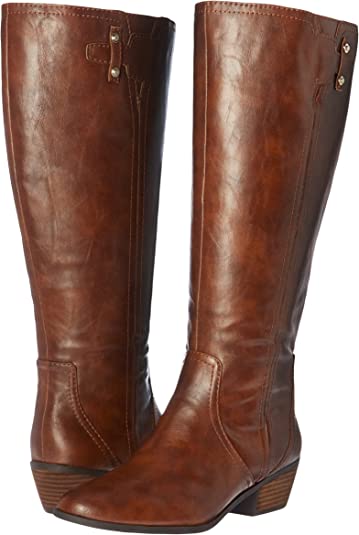 Dr. Scholl's Brilliance Wide Calf Riding Boot | 40plusstyle.com