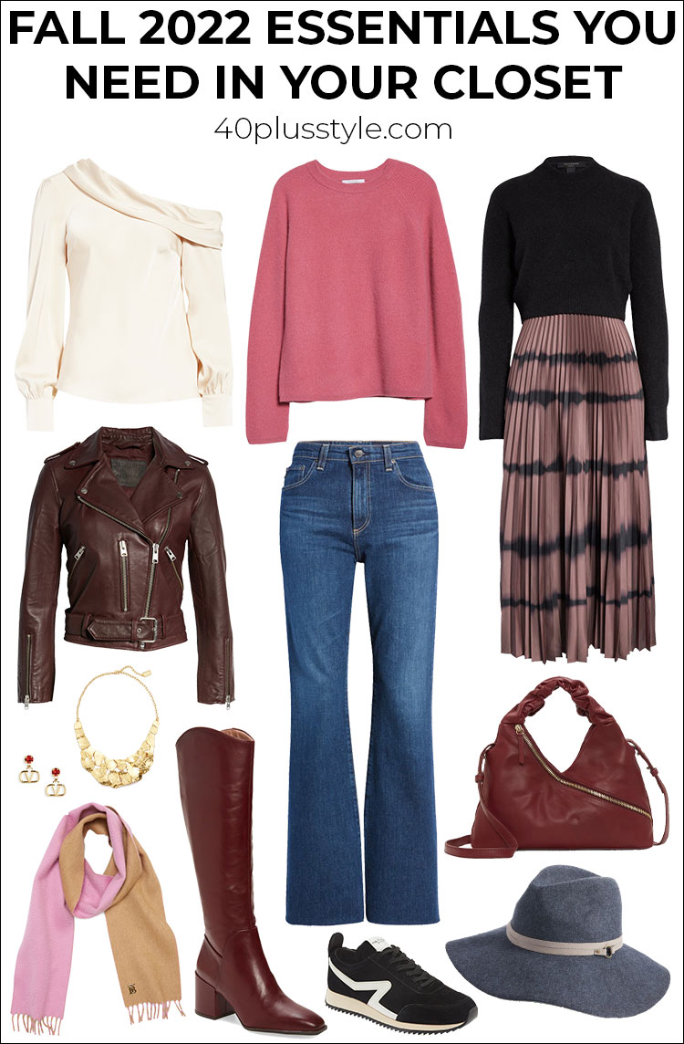 Fall essentials you need in your closet | 40plusstyle.com