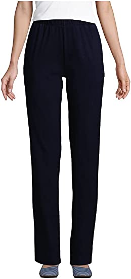 Lands' End Elastic Waist Pull-On Pants | 40plusstyle.com