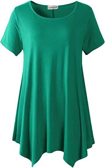 Best t-shirts for women - LARACE Swing Tunic Top | 40plusstyle.com