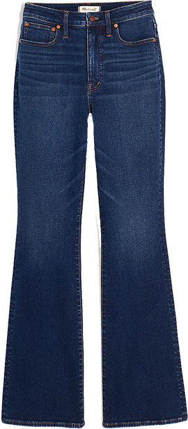 Madewell Curvy Skinny Flare Jeans  | 40plusstyle.com