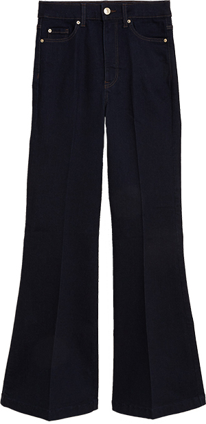 Marks & Spencer High Waisted Flared Jeans | 40plusstyle.com