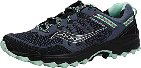 best non-slip shoes for women - Saucony Grid Excursion TR12 Sneaker | 40plusstyle.com