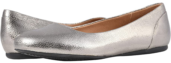 best non-slip shoes for women - SoftWalk Sonoma Flat | 40plusstyle.com