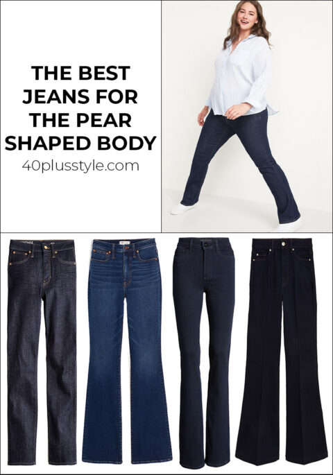 Best jeans for a pear shaped body - jeans for pear shapes