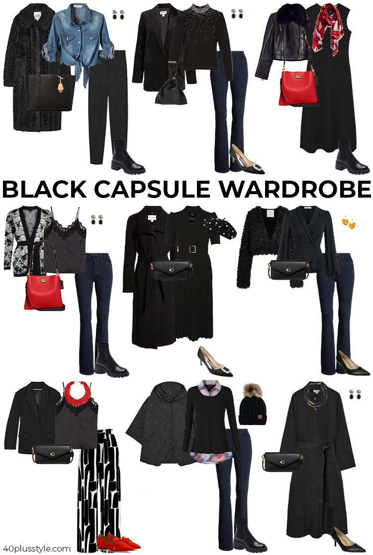 How to wear black over 40 - 40+style