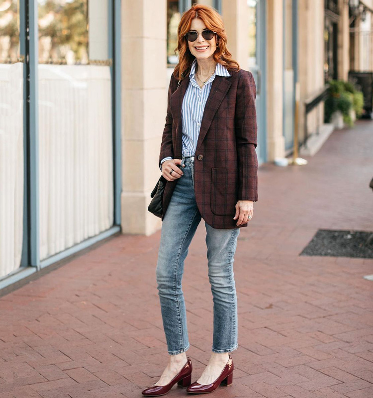 How to wear jeans to work and still look professional