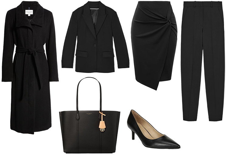 How to wear black over 40: classic tailored black wardrobe | 40plusstyle.com