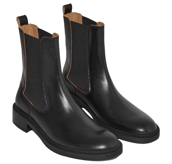 COS Leather Chelsea Boots | 40plusstyle.com