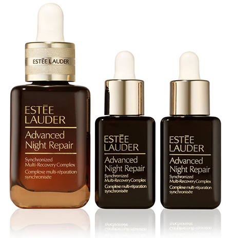 Estée Lauder Advanced Night Repair Synchronized Multi-Recovery Complex Face Serum Trio ($158 Value) | 40plusstyle.com