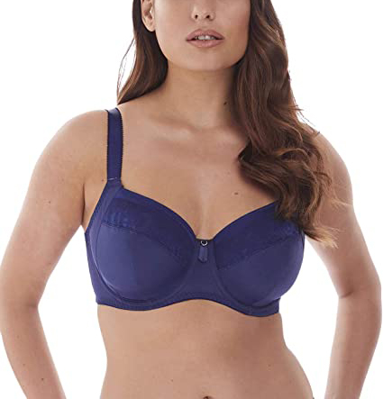 Bra choices for large busts - Fantasie Illusion Underwire Side Support Full Coverage Bra | 40plusstyle.com