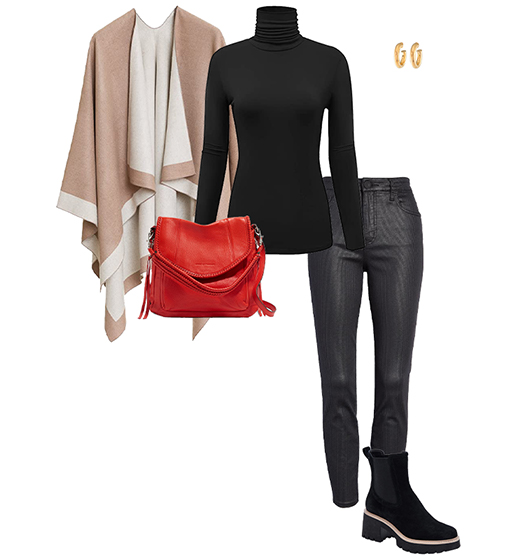 Winter layering ideas for winter outfits for women | 40plusstyle.com